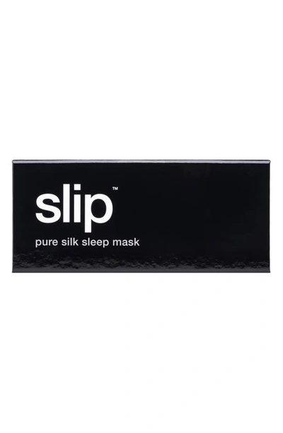 Slip Pure Silk Sleep Mask In Black