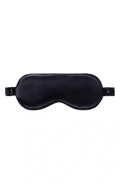 Slip Pure Silk Sleep Mask In Black