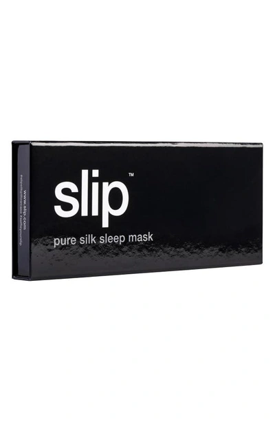 Shop Slip Pure Silk Sleep Mask In Black