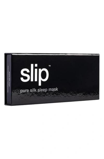 Slip Pure Silk Sleep Mask In Black