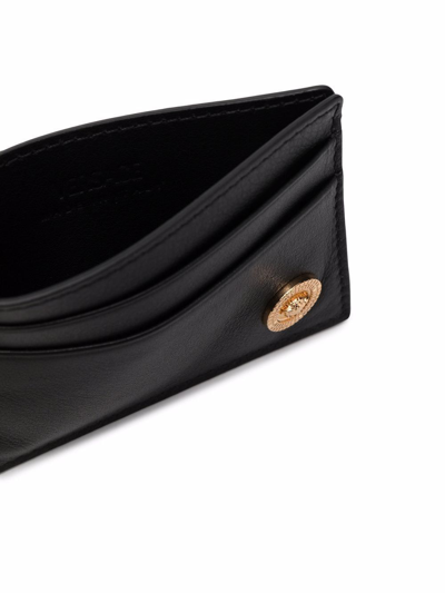 Shop Versace Men's Black Leather Wallet