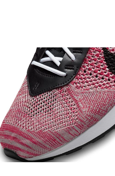 Nike Air Max Flyknit Racer Sneaker In University Red/ Black/ Grey