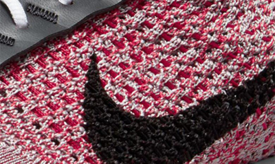 Nike Air Max Flyknit Racer Sneaker In University Red/ Black/ Grey