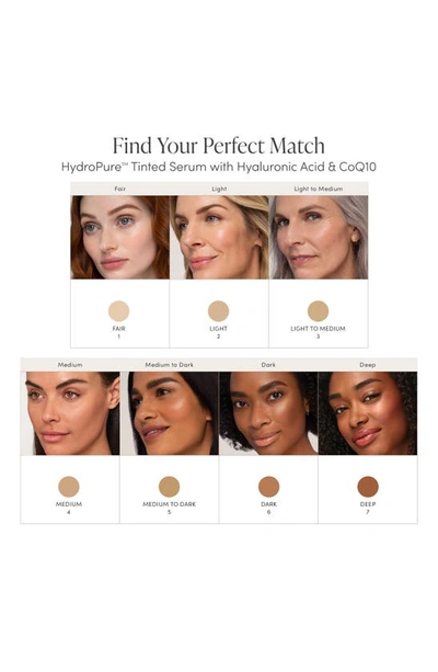 Jane Iredale Hydropure Tinted Serum With Hyaluronic Acid In Deep 7