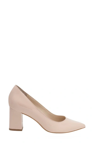 Shop Marc Fisher Ltd Zala Block Heel Pump In Light Natural 263