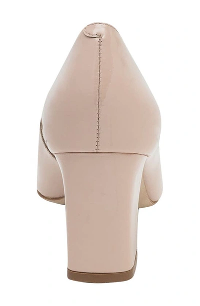 Marc Fisher Ltd Zala Block Heel Pump In Light Natural 263