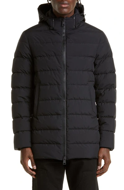 Shop Herno Laminar Gore-tex® Infinium™ Windstopper® Quilted Down Parka In Black