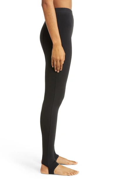 Shop Alo Yoga Airbrush Enso High Waist Stirrup Leggings In Black