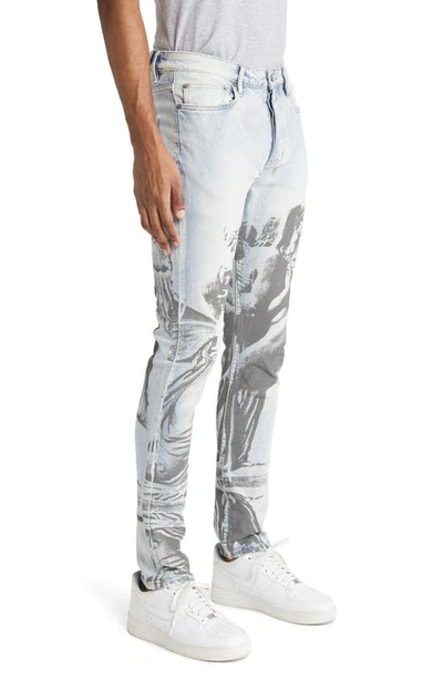 Shop Ksubi Chitch Lovesik Slim Leg Jeans In Denim