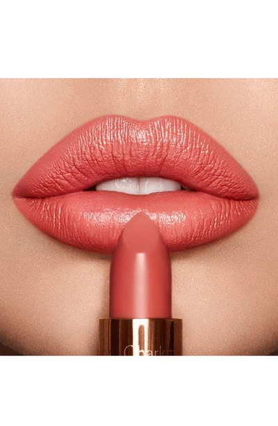 Shop Charlotte Tilbury Ki.s.s.i.n.g. Lipstick In Coral Kiss