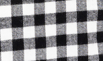 MILES THE LABEL GINGHAM CHECK ORGANIC COTTON FLANNEL SHIRT 