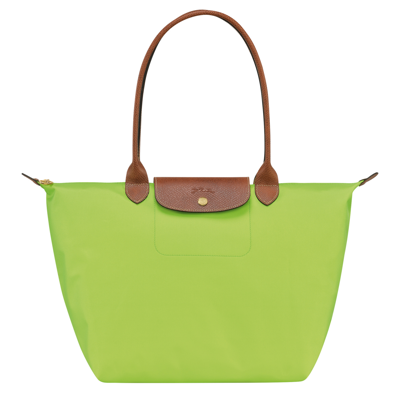 Longchamp Shoulder Bag L Le Pliage Original In Vert Lumière | ModeSens