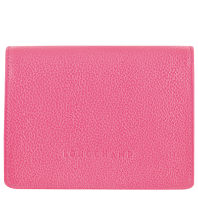 Longchamp Compact Wallet Le Foulonné In Candy | ModeSens