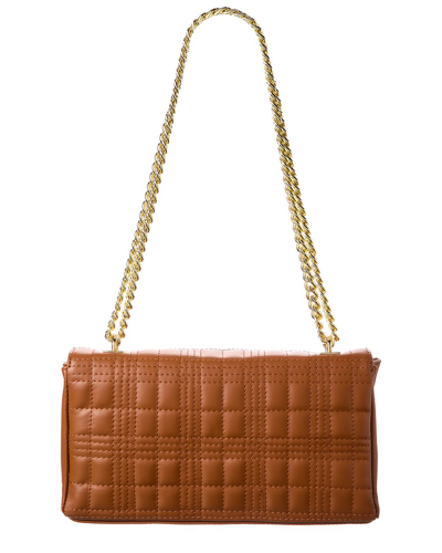 Shop Persaman New York Denise Quilted Leather Shoulder Bag In Brown