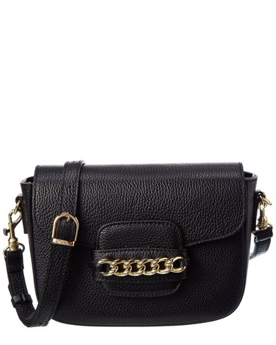 Shop Persaman New York Elle Leather Crossbody In Black