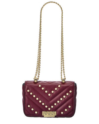 Zac Zac Posen Earthette Chain Shoulder Bag in Red