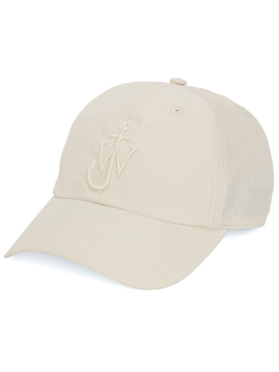 Shop Jw Anderson Anchor Logo Baseball Cap In White