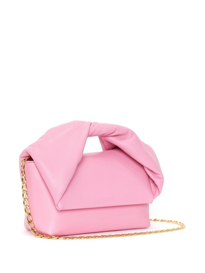 Shop Jw Anderson Medium Twister Crossbody Bag In Pink
