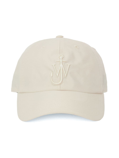 Shop Jw Anderson Anchor Logo Baseball Cap In White