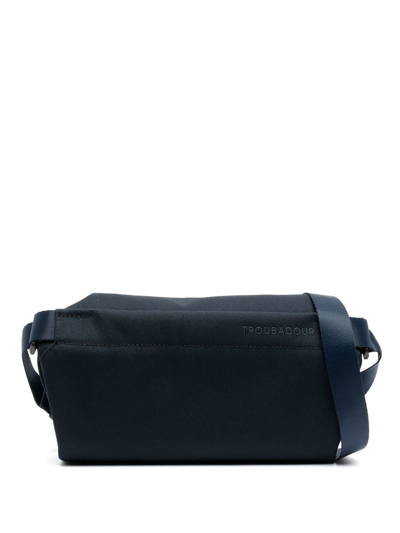 Shop Troubadour Sling Compact Shoulder Bag In Blue