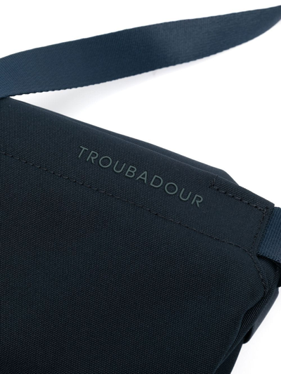 Shop Troubadour Sling Compact Shoulder Bag In Blue