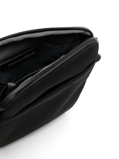 Shop Troubadour Messenger Compact Bag In Black