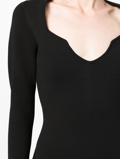 Veronica Beard Imka Cashmere Midi-dress In 黑色