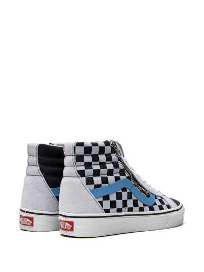 Shop Vans Sk8-hi Reissue Sneakers In 蓝色