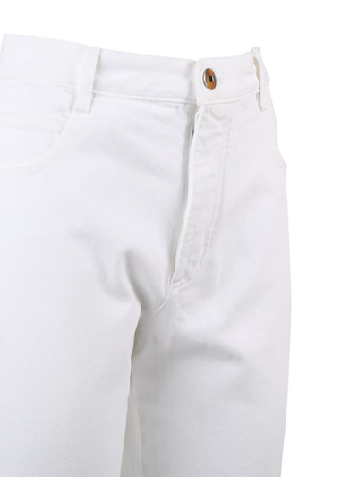 Shop Bottega Veneta Skirt Pants In White