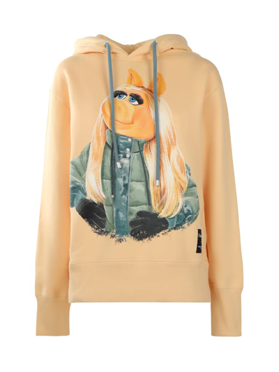 Shop Moncler Genius Hooded Sweatshirt With The Muppets Motif