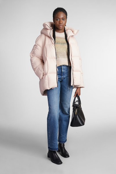 Shop Ienki Ienki Puffer In Rose-pink Nylon