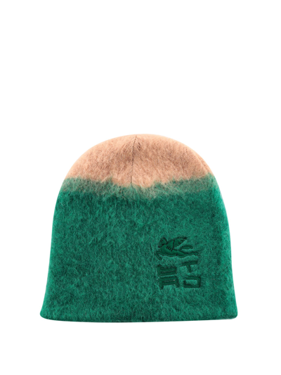 Shop Etro Hat In Green