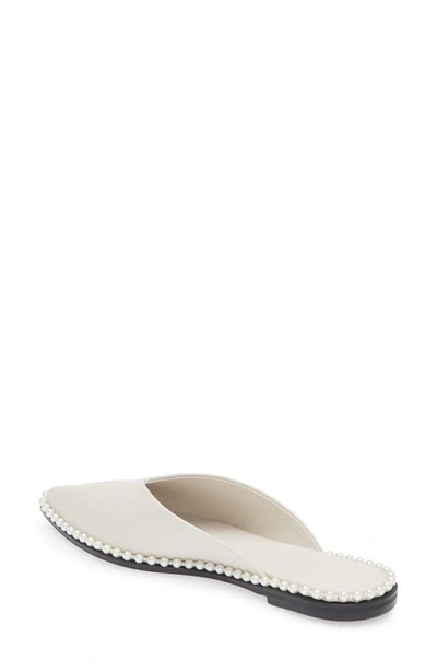 Karl Lagerfeld Vyra Mule In Soft White