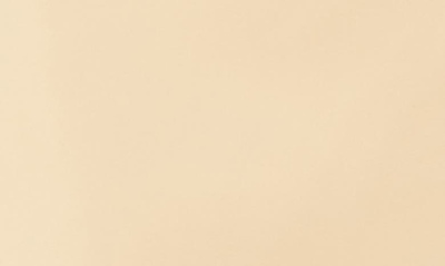 Love By Design Linette One-shoulder Faux Leather Cocktail Dress In Semolina