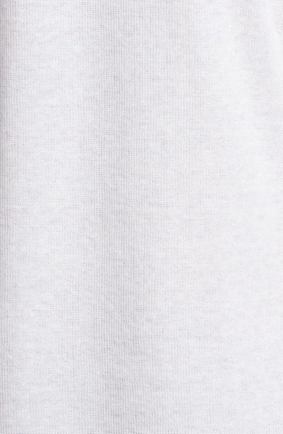 Shop Vince Double Knit Slim Fit Long Sleeve T-shirt In Optic White