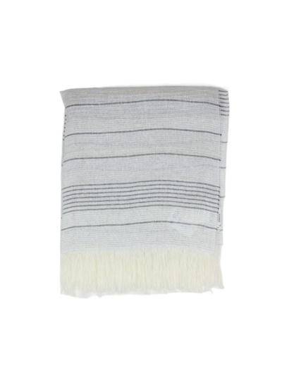 Shop Peserico Women's Silver Other Materials Scarf