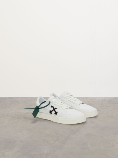 Off-white Vulcanized Low Top Trainer In White | ModeSens