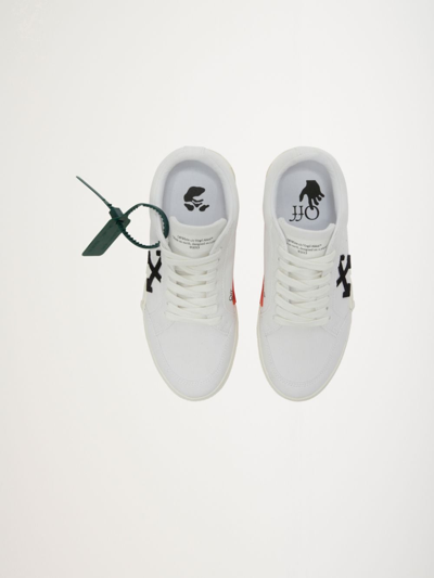 Shop Off-white 'vulcanized' Sneakers In Black