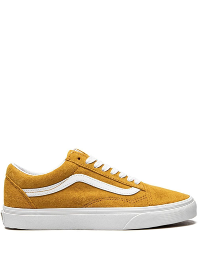 Shop Vans Old Skool "pig Suede In Yellow