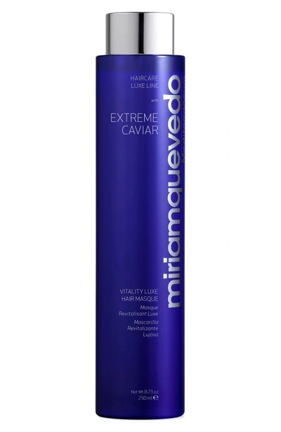 Shop Miriam Quevedo Extreme Caviar Vitality Luxe Hair Masque, 8.45 oz