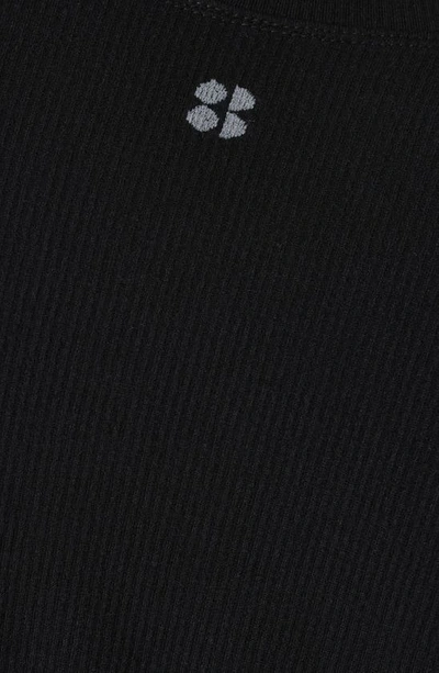Shop Sweaty Betty Glisten Seamless Long Sleeve Top In Black