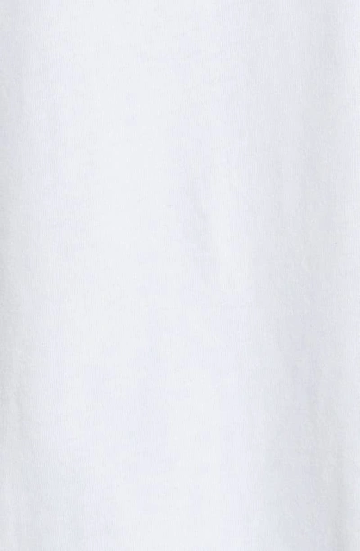 Shop Isabel Marant Honore Cotton Logo Graphic Tee In White 20wh