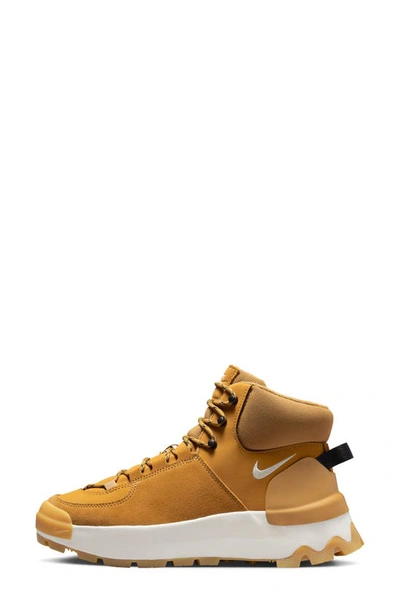 Nike City Classic Sneaker Bootie In Wheat/white | ModeSens