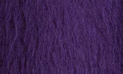 Shop Raf Simons Oversize Alpaca & Wool Blazer In Dark Purple 0057