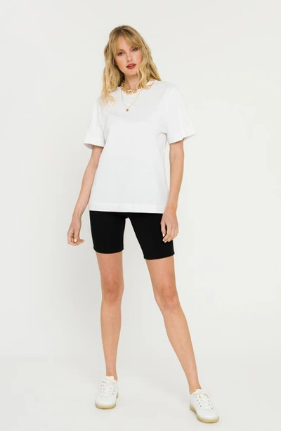 Grey Lab Crewneck T-shirt In White