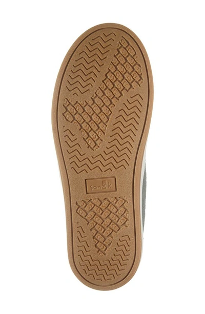 Sanuk Avery Lace-up Hemp Sneaker In Slate