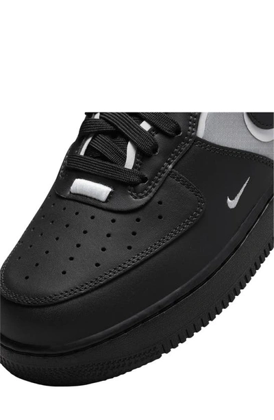 Nike Men's Air Force 1 React Shoes In Black/black/white | ModeSens