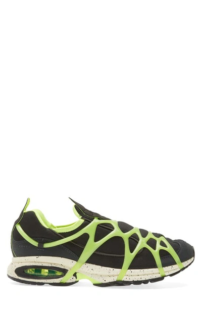 Shop Nike Air Kukini Sneaker In Black/ Volt/ Dark Smoke Grey