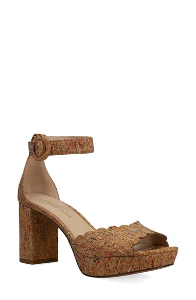 Shop Pelle Moda Aneko Platform Sandal In Multi Cork