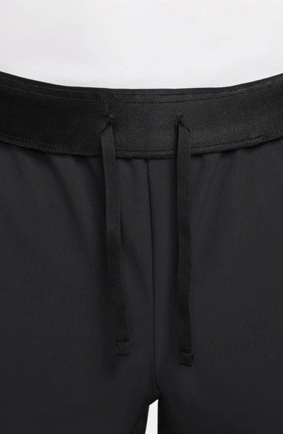 Shop Nike Court Dri-fit Advantage Tennis Shorts In Black/ White